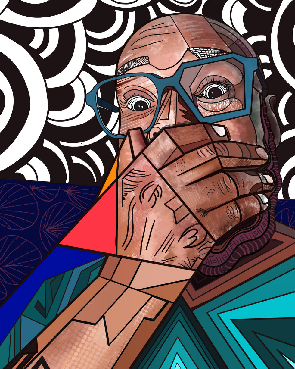 Self Portrait (Urban Cubism)