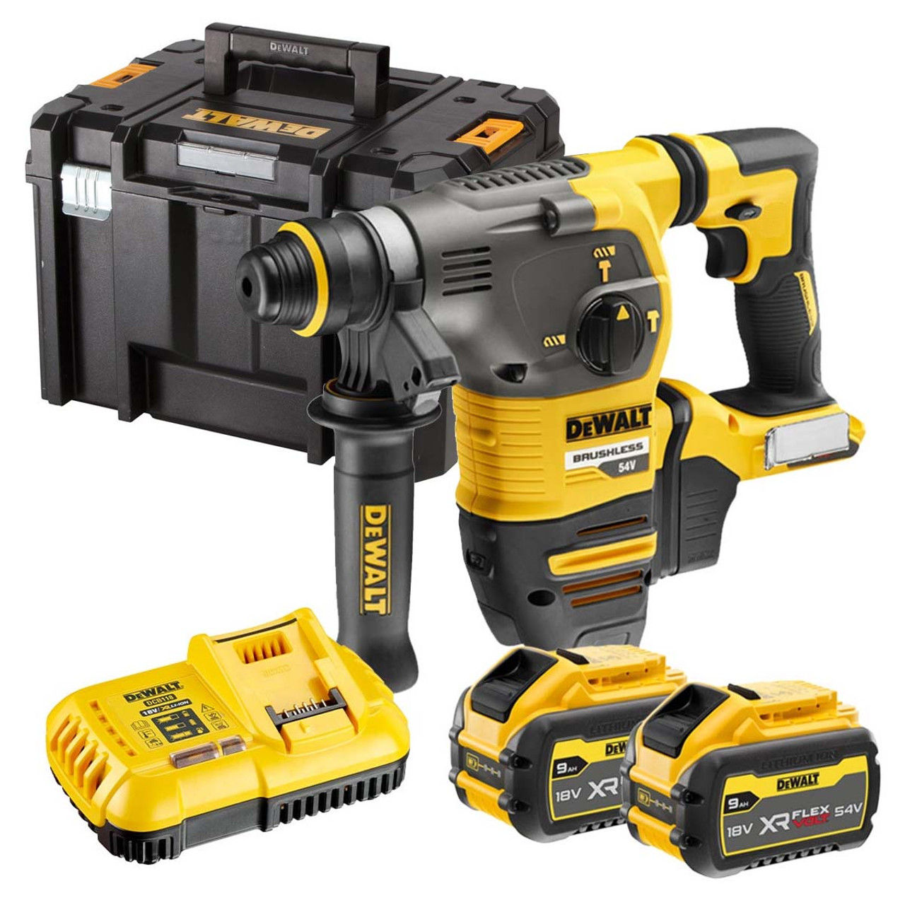  Dewalt Sds 9Amp 54v Kit DCH333NTx2