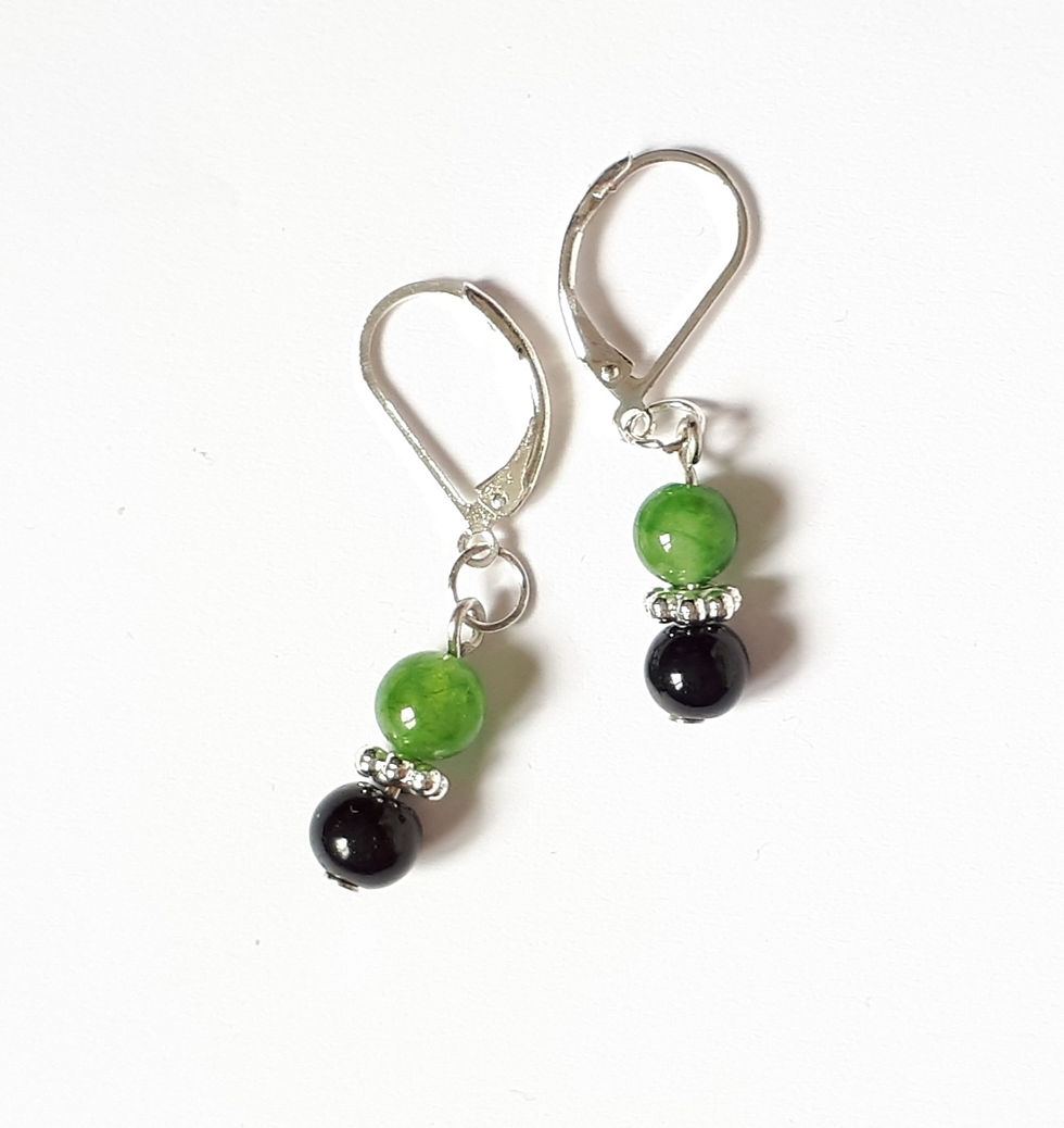 Green Haven Drop Earrings