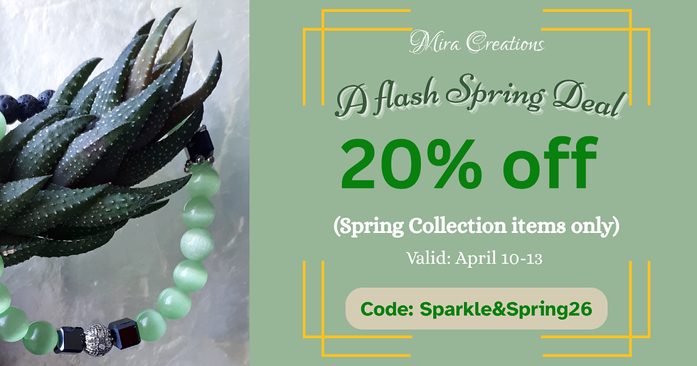 Spring Deal- Limited time with code