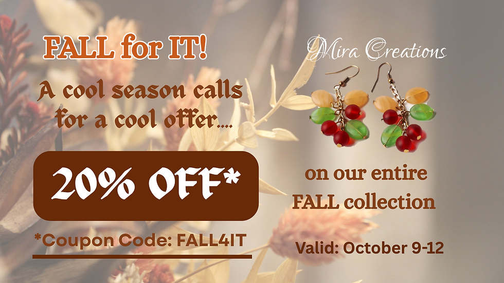 FALL for IT -Flash sale of October