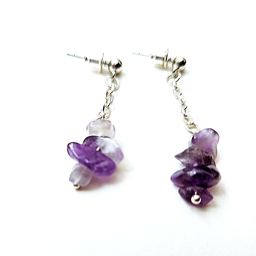 Thumbnail: Rock n Chain Drop Earrings
