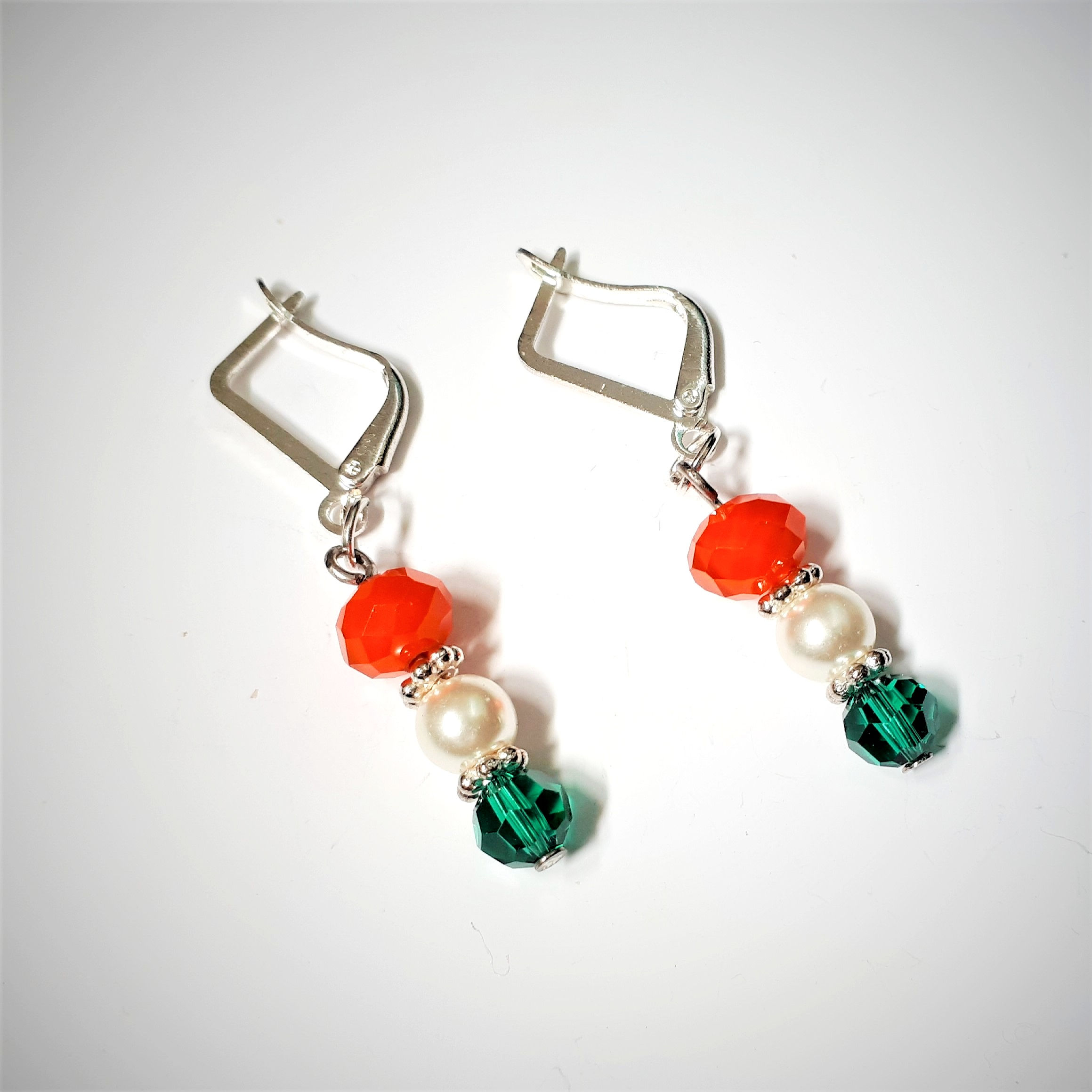 Tricolor Earrings