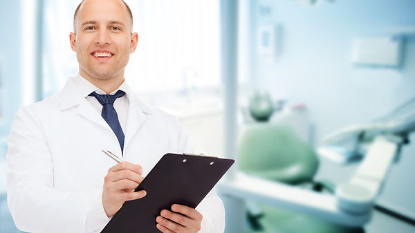 Smiling Dentist Portrait