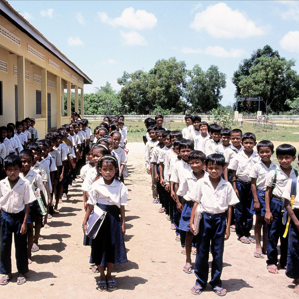 CAMBODIA SCHOOL CHILDREN