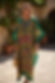 Royal Kaftan Green Silk Twill : Custom Length Free of Charge, Beach & Resort