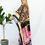 Miniatura: Indian Vintage Silk Kaftan Resort Wear, Silk Caftan Full Length, Handmade Kaftan