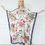 サムネイル： Floral Kaftan Silk Dress Beach Wear : One Size Fit All, Cruise Gown Holiday
