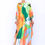 Thumbnail: Green silk kaftan delivery plus size- Pucci kaftan luxury gown