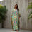 Thumbnail: peacock kaftan cotton lounge wear, summer beach kaftan