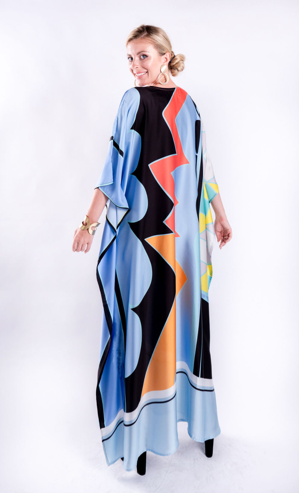 Resort Wear Kaftan Custom Length, Plus Size Kaftan Beach Wearm Gift for Mother