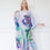 Thumbnail: Louise Paris Kaftan Silk Dress, LuxuryResort Wear, Custom Length Free of Charge