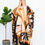 Thumbnail: Resort Wear Kaftan, Pool Cover Up, Abstract Kaftan Full Length, Plus SizeCaftan
