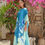 縮圖：Blue kaftan silk dress custome length - Silk kaftan delivery- Pucci Kaftan