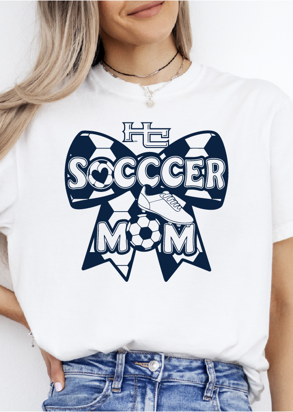 Thumbnail: Leopard Print Go Rebels Comfort Colors Soccer Tee, LS  Tee, Hoodie