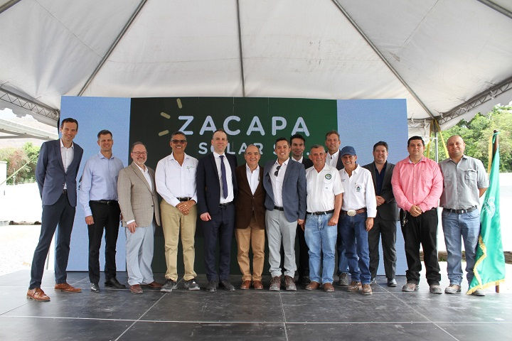 Kruger Energy inaugura la planta Zacapa Solar