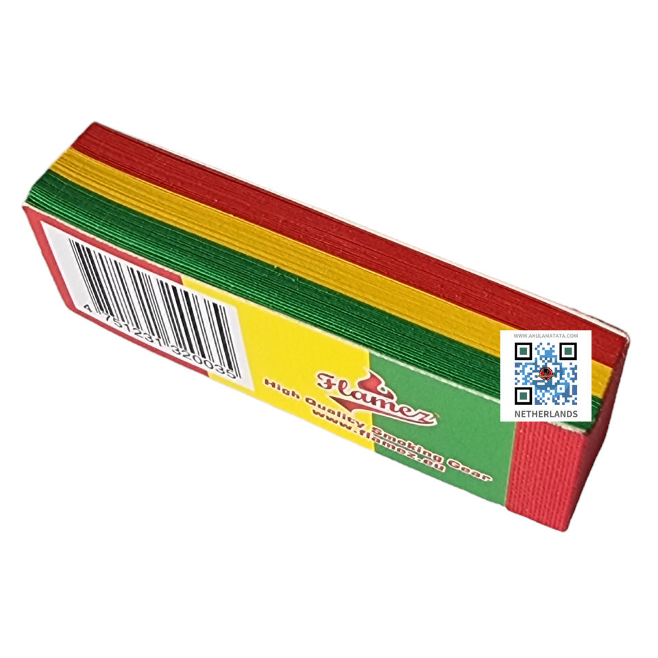 Thumbnail: Flamez filter tips rasta €0.34