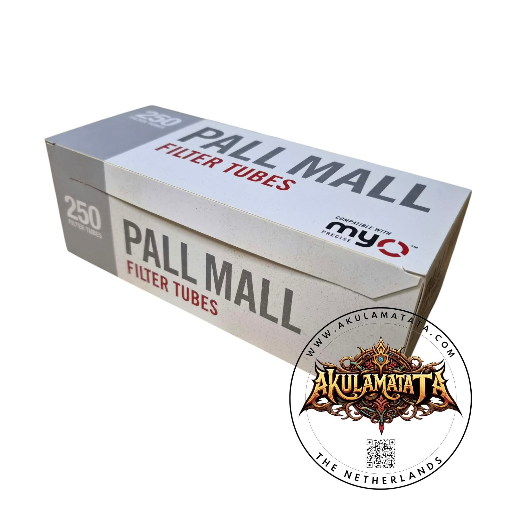 Pall Mall King Size 250 Filter Tubes €1.29
