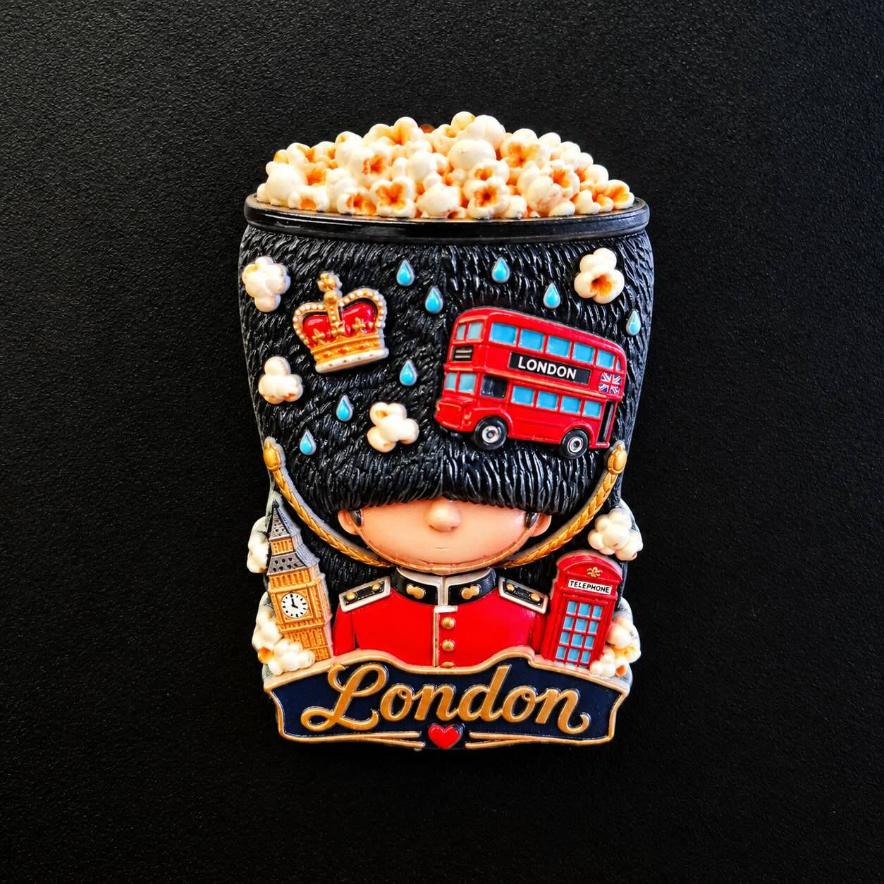 🇬🇧 UK – London 3D Souvenir Fridge Magnet €5.99