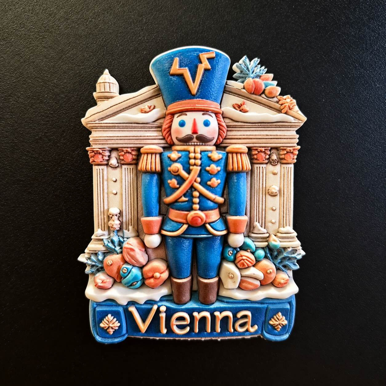 🇦🇹 Vienna 3D Nutcracker Souvenir Fridge Magnet €5.99