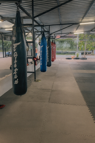 Entspannung nach dem Muay Thai Training