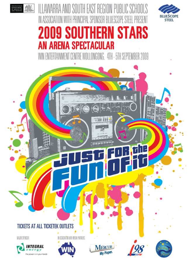 2009 Just For the Fun of It poster