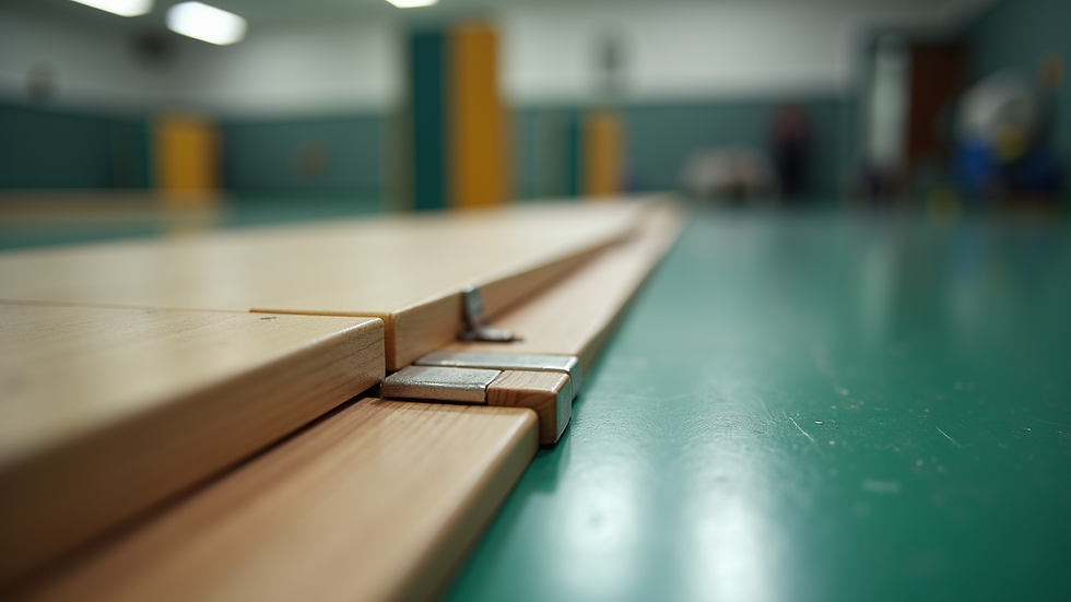 Eye-level view of a snap trap set along a baseboard