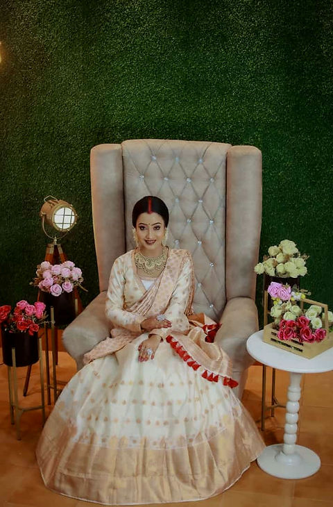 Assamese Designer Dress Assamese Dress Style - Main Image