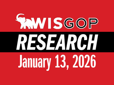 WisGOP Research Update 1/13/26