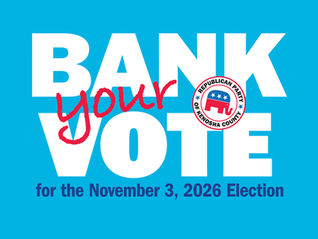 Bank Your November 3, 2026 Vote Now!