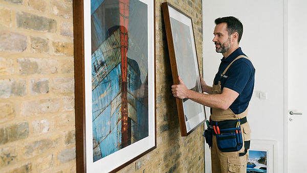 picture hanging-Vancouver Handy Pros - handyman.jpg