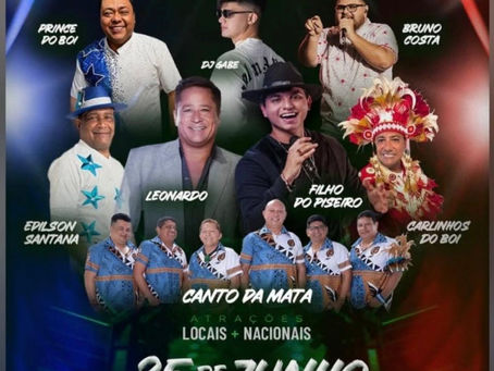 Festa dos Visitantes 2026 reúne atrações locais e nacionais no Bumbódromo de Parintins