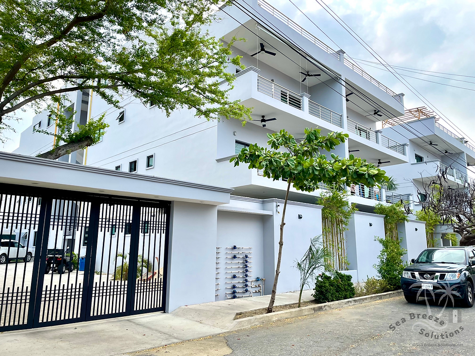 Street View Recidencial Delonix condos Huatulco