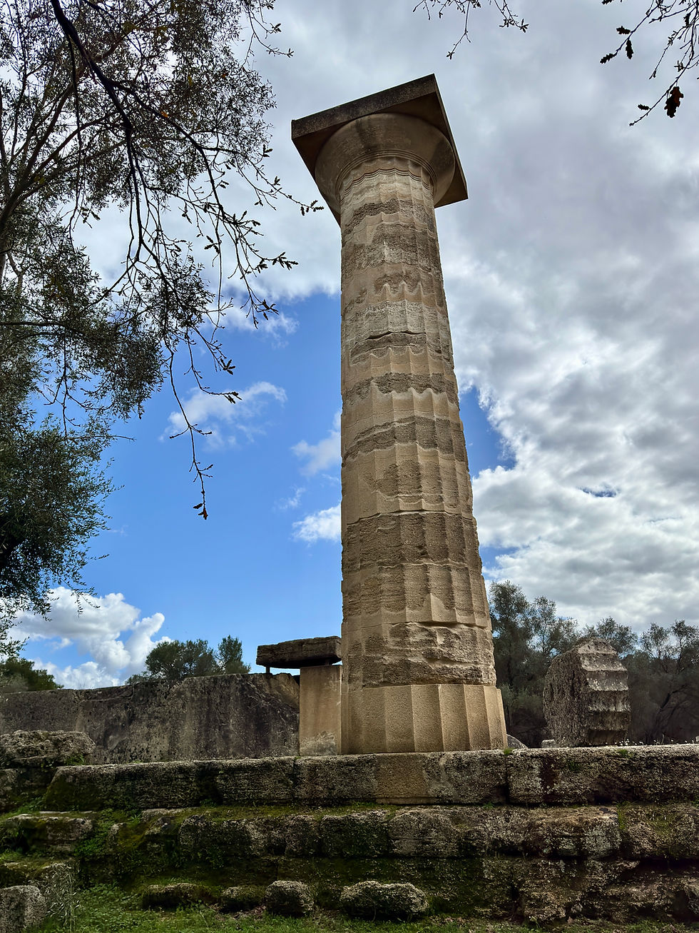 Pillar from Zeus Temple
