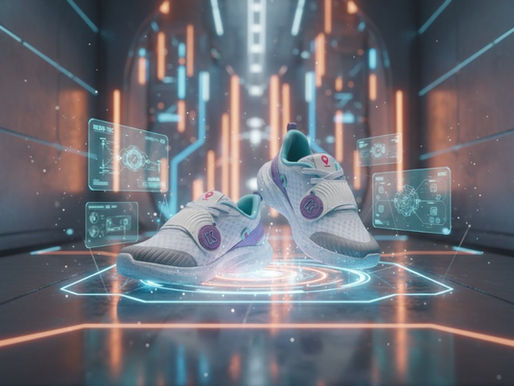 Primeiro calçado infantil com chip localizador