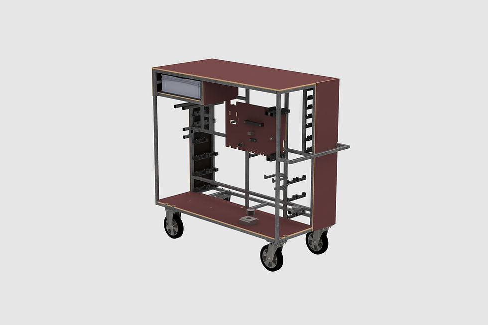 Thumbnail: Transport Trolley for GF-9 Crane System
