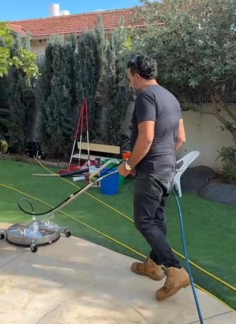 חידוש משטח דריכה באמצעות פוליש