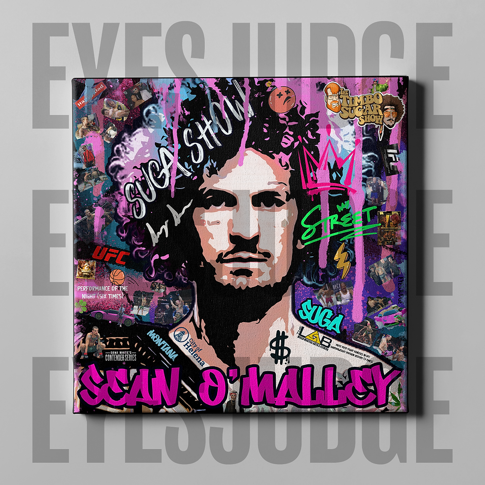 Sean O'Malley Canvas