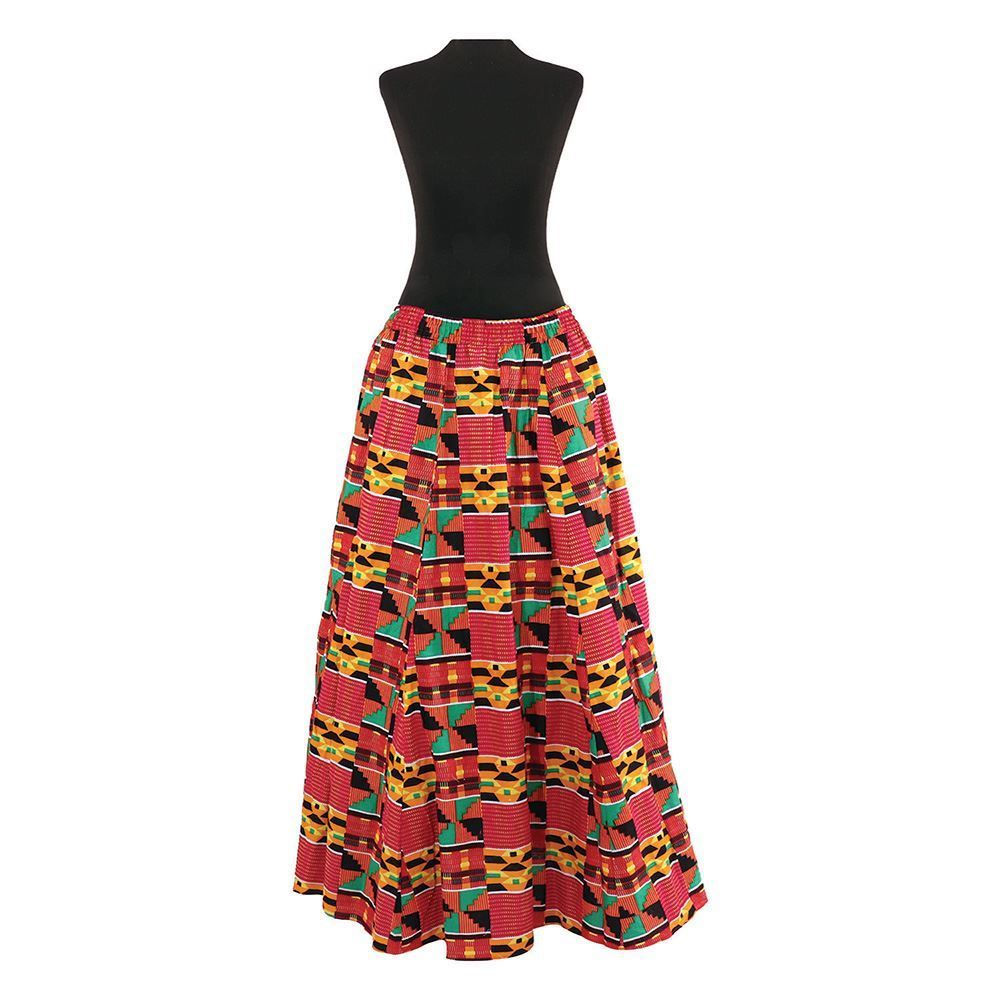 Kente Skirt - 8 Panel