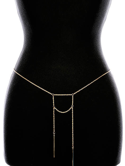 ROPE CHAIN DOUBLE METAL ROD BELT  