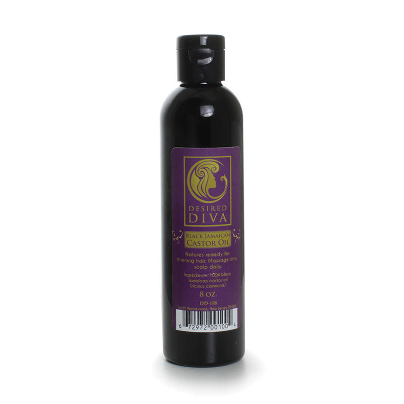 Desired Diva:Black Jamaican Castor Oil - 8 oz.