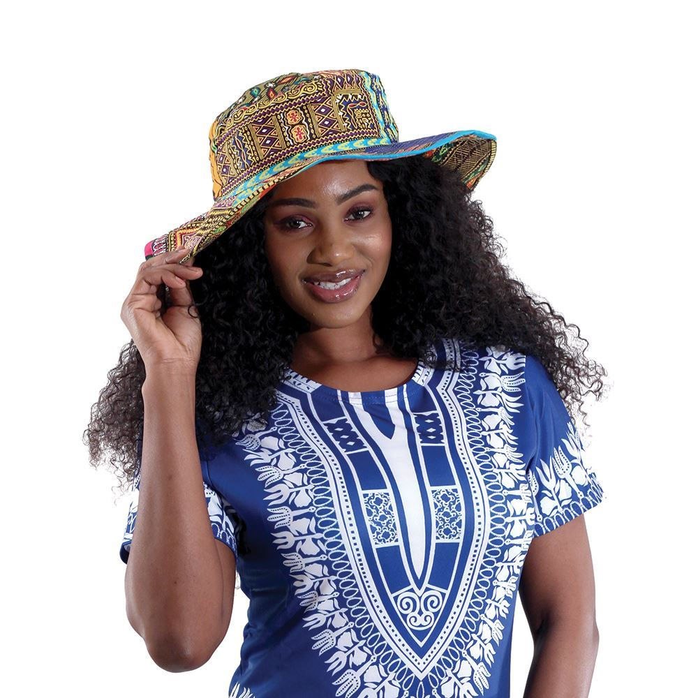 Kitenge Sun Hat - Assorted