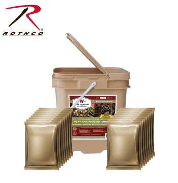Wise 60 Serving Freeze Dried Meat Grab & Go Bucket