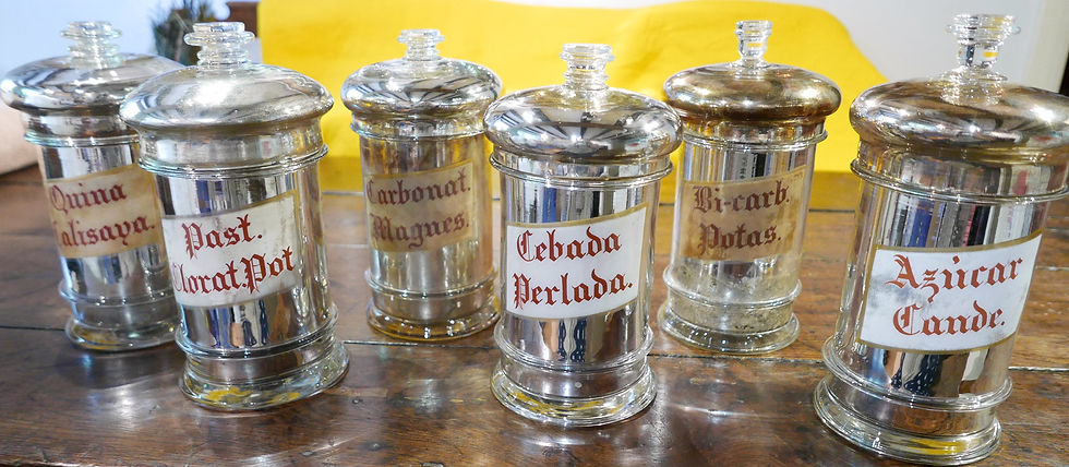 apothecary jars 1