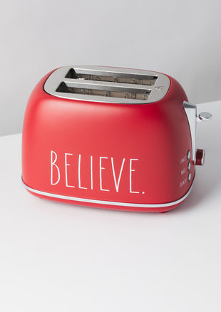 BELIEVE. retro toaster
