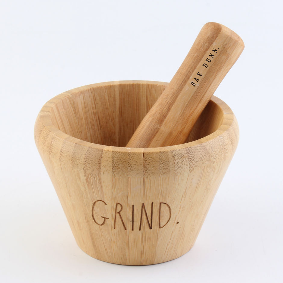GRIND. mortar & pestle