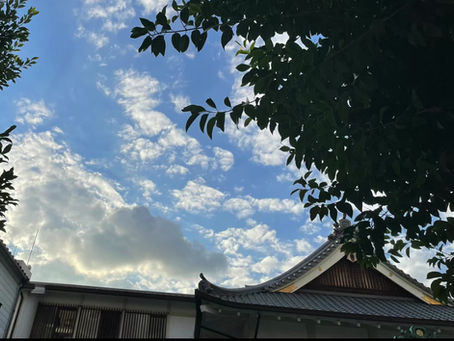 秋の空模様(#^^#)