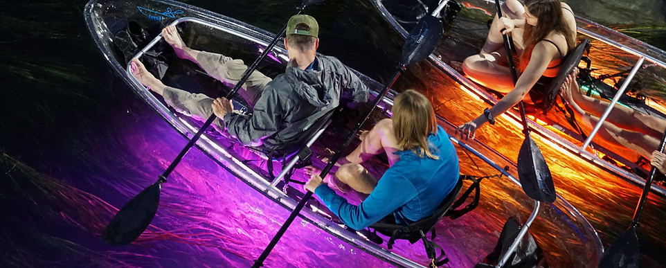 Glow kayaking tours in San Marcos Texas