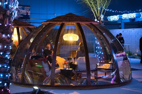 Igloo hotel in texas