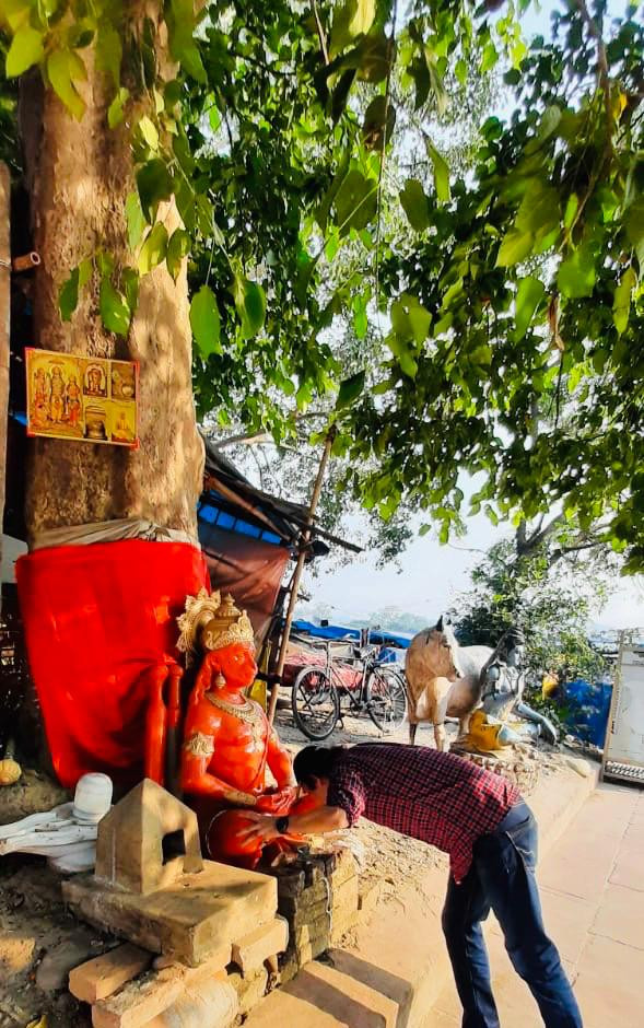 महानायक आज़ाद हर की पौड़ी हरिद्वार में